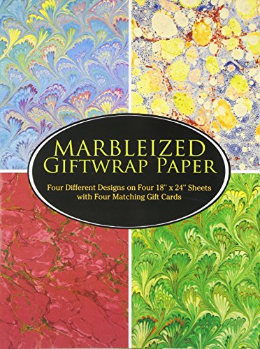 Marbleized Giftwrap Paper