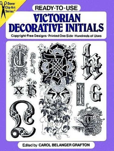 Ready-to-Use Victorian Decorative Initials