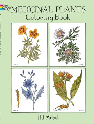 Medicinal Plants Coloring Book