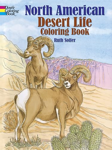 North American Desert Life Coloring Book