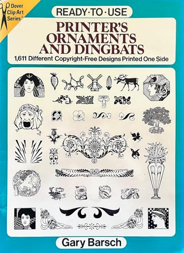 Ready-to-Use Printer's Ornaments and Dingbats