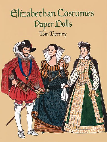 Elizabethan Costume Paper Dolls