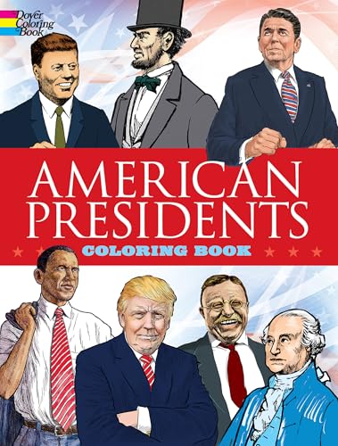 American Presidents Colouring Book