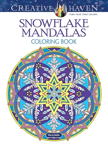 Creative Haven Snowflake Mandalas Coloring Book