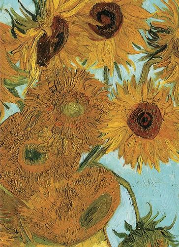 Van Gogh's Sunflowers Notebook