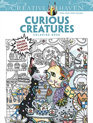 Costco Creative Haven Curious Creatures Coloring Book