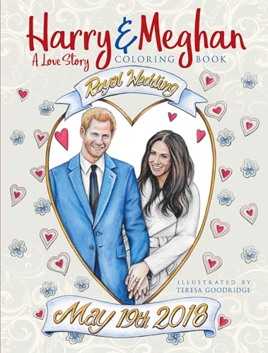 Harry and Meghan: a Love Story Coloring Book