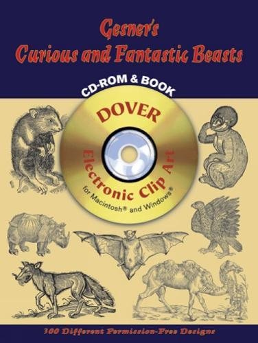 Gesner's Curious and Fantastic Beasts CD-Rom and Book