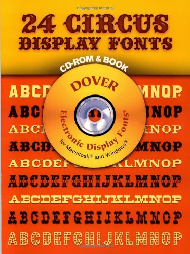 24 Circus Display Fonts