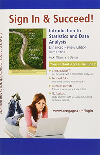 Introduction to Statistics & Data Analysis
