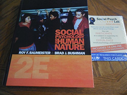 Social Psychology and Human Nature