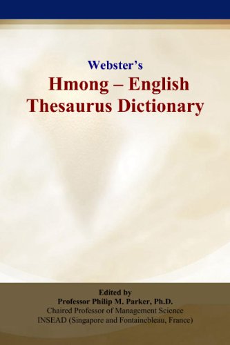 Webster's Hmong - English Thesaurus Dictionary
