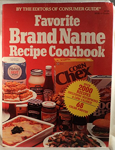 Favorite Brand Name Recipe Cookbook