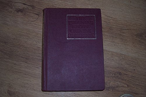 Thousand Recipes Chinese Cookbook