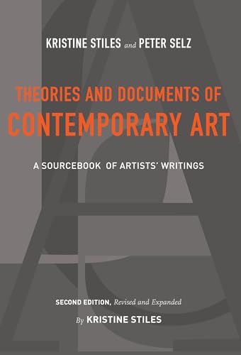 Theories and Documents of Contemporary Art