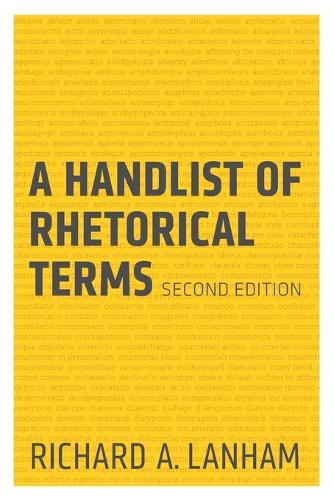 A Handlist of Rhetorical Terms