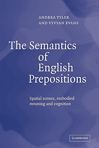 The Semantics of English Prepositions