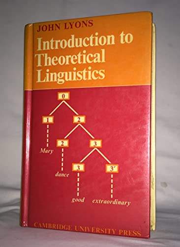 Introduction to Theoretical Linguistics