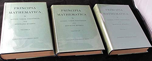 Principia Mathematica 3 Volume Set