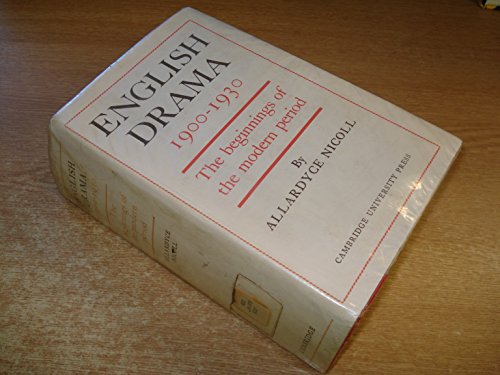English Drama 19001930