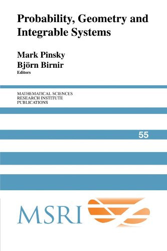Probability, Geometry and Integrable Systems