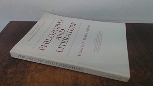 Philosophy and Literature