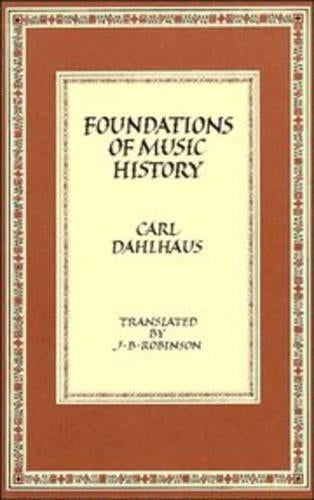 Foundations of Music History
