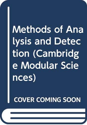 Methods of Analysis and Detection