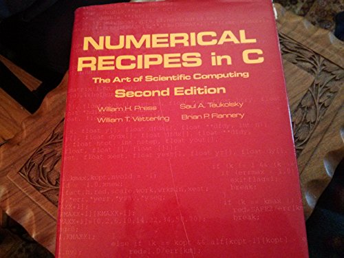 Numerical Recipes in C