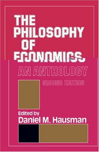 The Philosophy of Economics