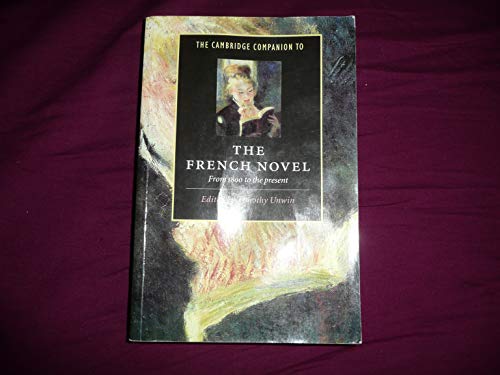 The Cambridge Companion to the French Novel