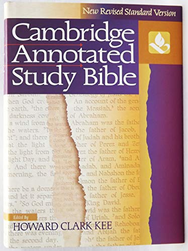 NRSV Cambridge Annotated Study Bible Hardback with jacket NR340