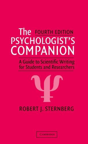 The Psychologist's Companion