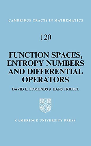 Function Spaces, Entropy Numbers, Differential Operators