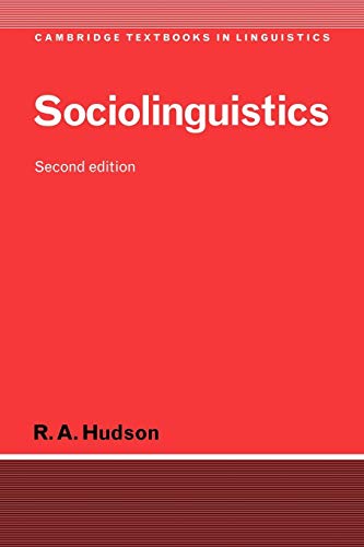 Sociolinguistics