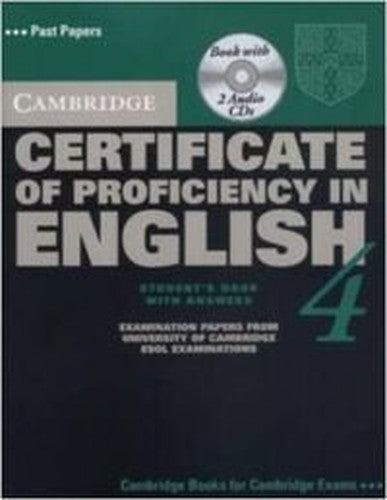 Cambridge Certificate of Proficiency in English 4 Self Study Pack