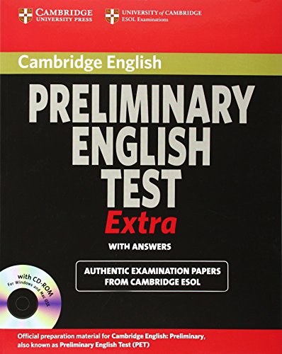 Cambridge Preliminary English Test Extra Student's Book with Answers and CD-ROM