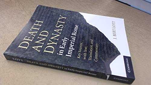 Death and Dynasty in Early Imperial Rome