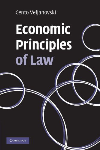Economic Principles of Law