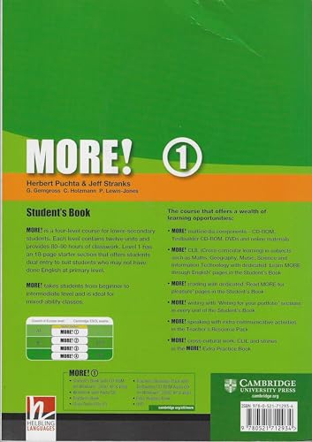 More! Level 1 Student's Book with Interactive CD-ROM