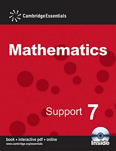 Cambridge Essentials Mathematics Support 7 Pupil's Book with CD-ROM