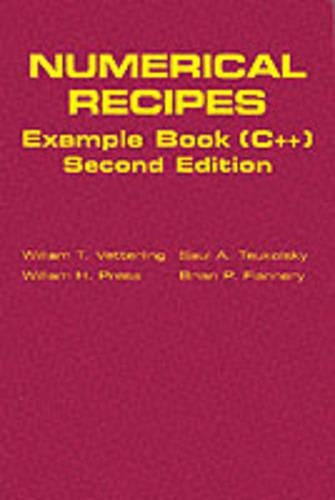 Numerical Recipes Example Book (C++)