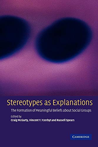Stereotypes as Explanations