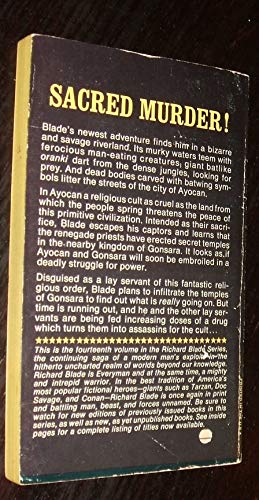 Title: The Temples of Ayocan Richard Blade Heroic fantasy