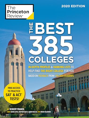 The Best 384 Colleges, 2020 Edition