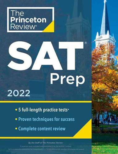 Princeton Review SAT Prep, 2022