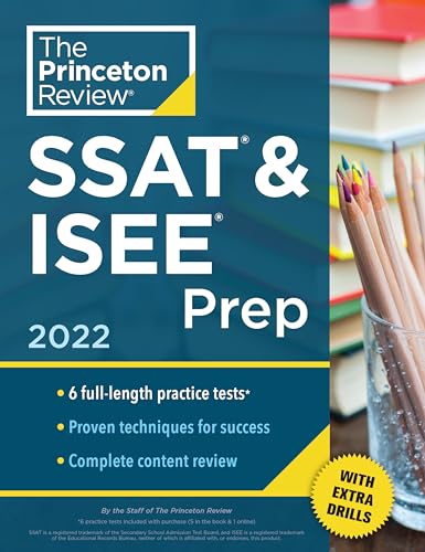 Princeton Review SSAT and ISEE Prep, 2022