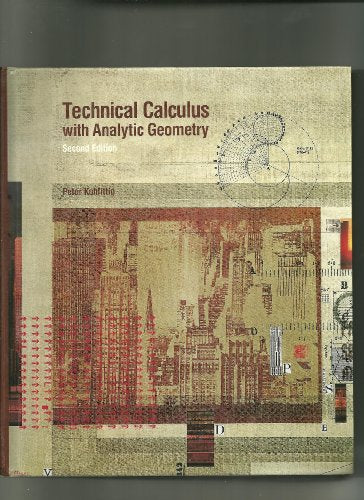Technical Calculus with Analytic Geometry