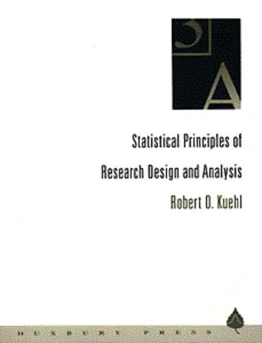 Statistical Principles of Research Design and Analysis