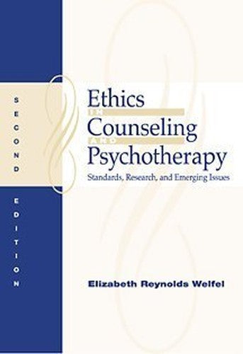 Ethics in Counseling and Psychotherapy